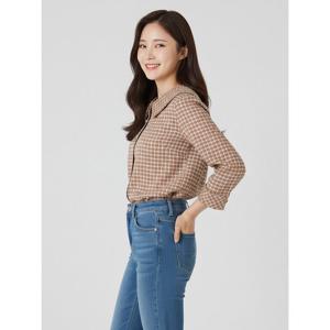 [프렐린][프렐린]세일러카라 블라우스-RB3S0B232