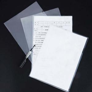 L자 A4 투명 클리어 화일 L홀더 서류 정리 파일