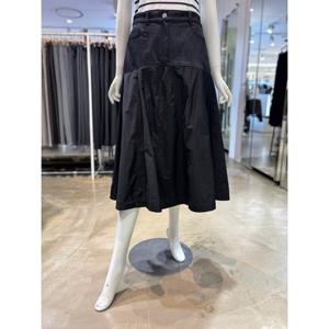 [숲]데님 패치 플레어 스커트(SC3SR84)