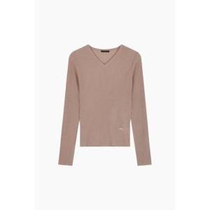 [시슬리]메탈 뮤즈 브이넥 니트 SAKP14541