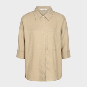 캐리스노트 린넨 칠부소매 셔츠 블라우스 (CN3MBL006)