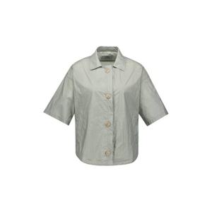 [벨리시앙]아노락 나일론 소재 밑단 스트링 반팔 재킷 JK4205