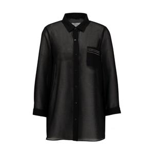 [벨리시앙]수입원단 셔츠카라 빅포켓 시스루 재킷 JK4209