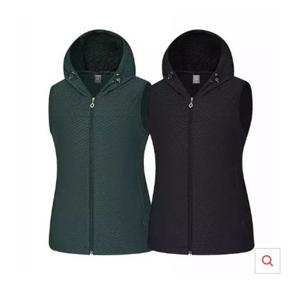 [콜핑]LD18 여성 여름 후드일체형 시어서커소재 등산조끼 KWV7189W