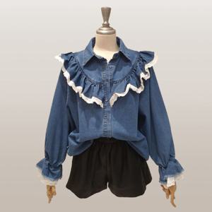 [난닝구]두코츠 데님남방 Z360206(1126A2NB00D)