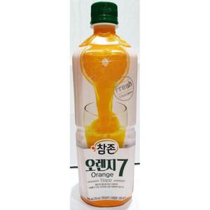 식자재 오렌지 원액 참존 과일 음료 베이스 과즙 식당 835ml