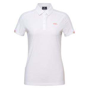 [와이드앵글]여성 CO 앞 마이 포인트 폴로 티셔츠 L_White(WWM25274W2)