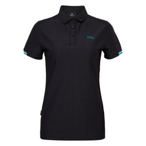 [와이드앵글]여성 CO 앞 마이 포인트 폴로 티셔츠 L_Black(WWM25274Z1)