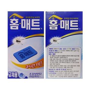 패드모기향 홈매트 15시간지속 전자 모기향용 리필60매