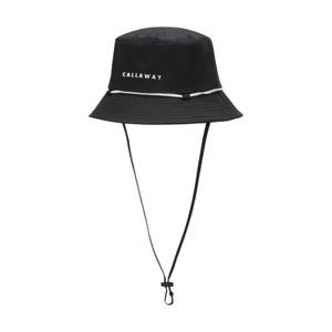캘러웨이골프모자 CQK CWAC25X206_BK [여성] 알파벳 로고 리본 버킷햇