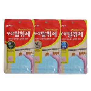 아쿠아향 의류 땀냄새 악취제거 걸이형 실내방향제 옷장 탈취제