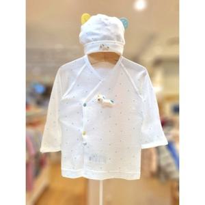 블루독베이비1 (4617000001010) 26말띠해 출산2종선물 IV)포니뱀부배내저고리 모자