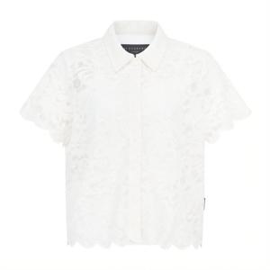 [세인트앤드류스]플로럴 아플리케 셔츠형 반팔 점퍼 821F2JP581_IV