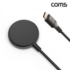스마트충전기 (COMS) G POWER 타입C 갤럭시워치 무선 충전기 1M