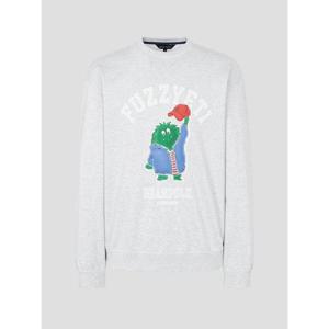 빈폴맨 빈폴 26 SS 헤리티지클럽 푸즈예티 스웨트 셔츠 - 라이트 그레이(BC6241C612) BC6241C612