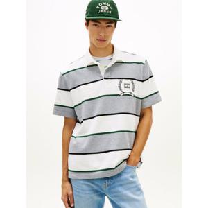 타미힐피거데님 타미진 공용 릴렉스 스트라이프 럭비 티셔츠T32G1TKT13TMT1 T32G1TKT13TMT1