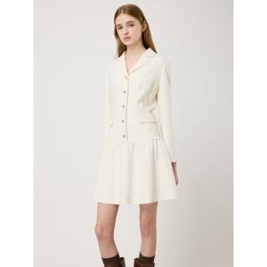 씨씨콜렉트 C251MSE002 트위드 자켓형 원피스 C251MSE002