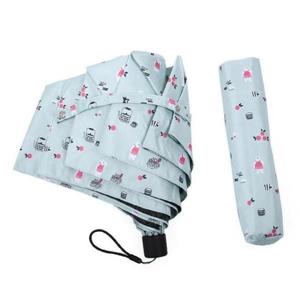 민트 양산 우산 3단 키친베어 겸용 슬림 성창 암막코