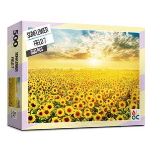 직소퍼즐 풍경 명화 해바라기 들판 7 500피스 AL5011