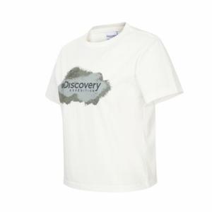 디스커버리 디스커버리 25SS 여성 크롭 워싱 그래픽 반팔티셔츠 DWRS9H053 (DWRS9H053WHS)