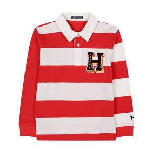 [헤지스 키즈]헤지스키즈 선염 럭비 카라티 HUS02TP05M_RD