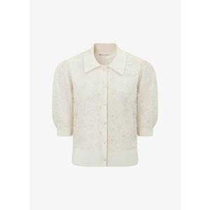 잇미샤 플라워 레이스 니트 카라 가디건 ITQ3KCD710 ITQ3KCD710