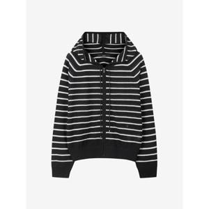 쥬크 스트라이프 후드 니트 가디건 (Z253KSL007) Z253KSL007