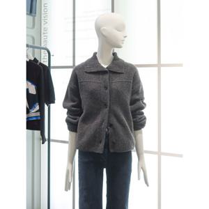 [쥬크] 울블렌드 하이넥 니트 가디건(Z254KSL002) Z254KSL002