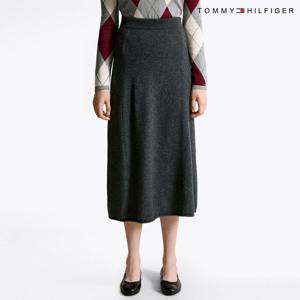 타미힐피거 여성 타미여성 울 미디 스웨터 스커트 T22F7WSC082WT1 T22F7WSC082WT1