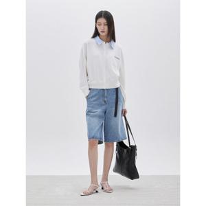 [쥬크] 울 블렌디드 카라 디테처블 니트 가디건 Z261KSL004 Z261KSL004