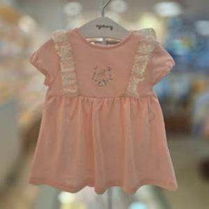 [아가방갤러리]아가방 로지 왕관 JQ 반팔 원피스 01S324060