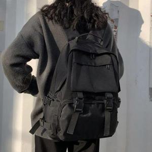 여행용가방 검정백팩 여행가방 캐주얼 남학생 남여공용