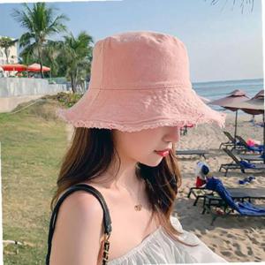 여성 캐주얼 데님 여행 외출 데일리 빈티지 버킷햇