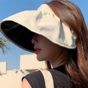 여자썬캡 운동 UV 차단 모자 필드