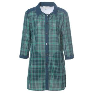 [조순희]오브제 라인 시스루 롱 블라우스 (FNMB221)