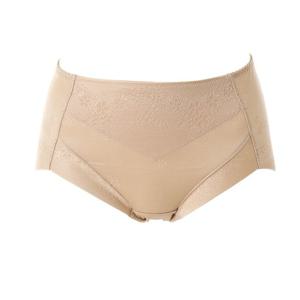 [와코루 란제리] 3매세트 복부 보정 사틴 자가드 매끈핏 여성 거들팬티 WPT3806C SET WPT3806C