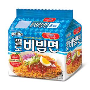 봉지라면 팔도 비빔면 130g 10개