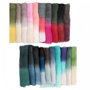 [더로라] 린넨100% 스카프 - 린넨 보카시그라 S477-1