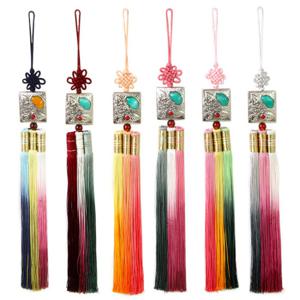 [박씨상방] 사각금사3봉 매듭노리개