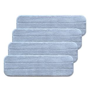 극세사 밀대패드 중형 컷트형 4매 그레이 밀대걸레 리필 국산