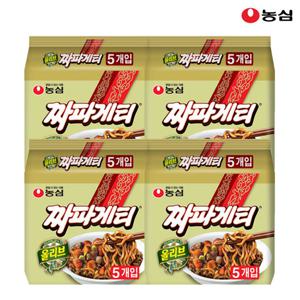 농심 올리브짜파게티 140g x 20봉1박스