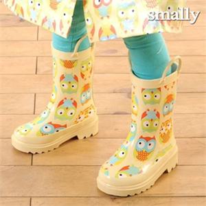 [스몰리](스몰리)유아 아동 장화 레인부츠 코튼아울