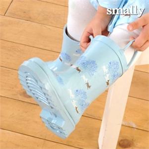 [스몰리](스몰리)유아 아동 장화 레인부츠 코튼홀스