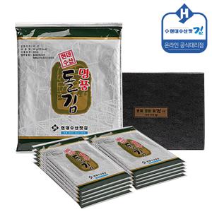 현대수산맛김 보령 대천김 명품 돌김 전장김 8봉/조미김/구운김