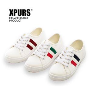 [엑스퍼스]옆선이 포인트 컬러콤비슈즈 - 삼선