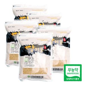 [고산농협] 친환경 땅기운 현미 1kgx5팩(5kg)