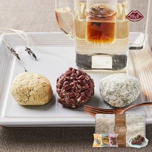 [오몰오몰] 제주직송 오메기떡 20개 선물세트 (팥/콩까루/보리)