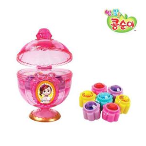 [우토 토이즈]콩순이 보석함 공기놀이 꽃모양 보석 공기돌 (랜덤)