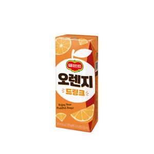 롯데 델몬트 오렌지 드링크팩 190ml x 48