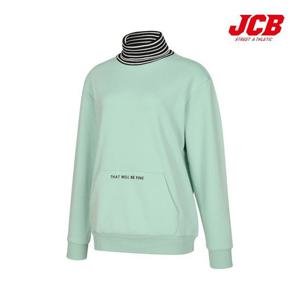 [JCB][겨울마감] 여아 목폴라 레이어드 기모 맨투맨 (JBK8O742GS